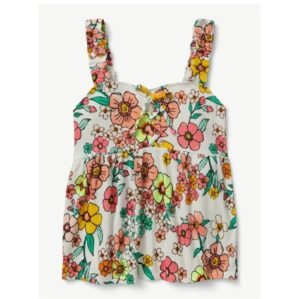Justice ruffle top